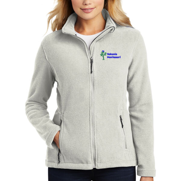 Port Authority® Ladies Value Fleece Jacket - Embroidered Logo Thumbnail