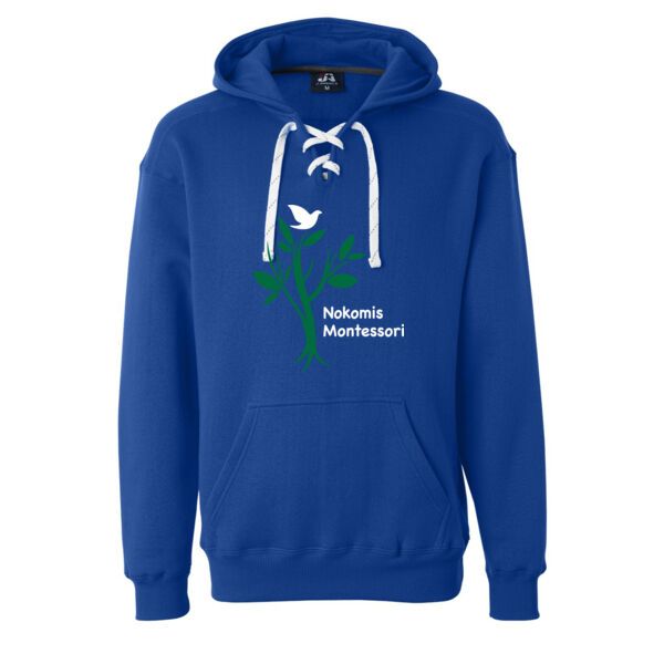 J. America - Sport Lace Hooded Sweatshirt - Printed Logo Thumbnail