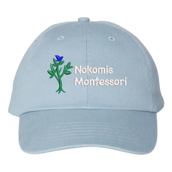 Valucap - Adult Fit Bio-Washed Dad's Cap - Embroidered Logo Thumbnail