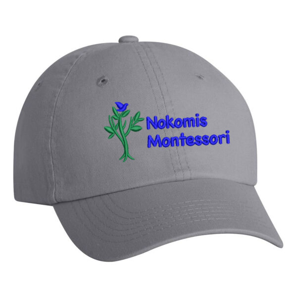 Valucap - Small Fit Bio-Washed Dad's Cap - Embroidered Logo Thumbnail