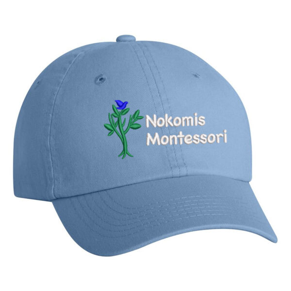 Valucap - Small Fit Bio-Washed Dad's Cap - Embroidered Logo Thumbnail