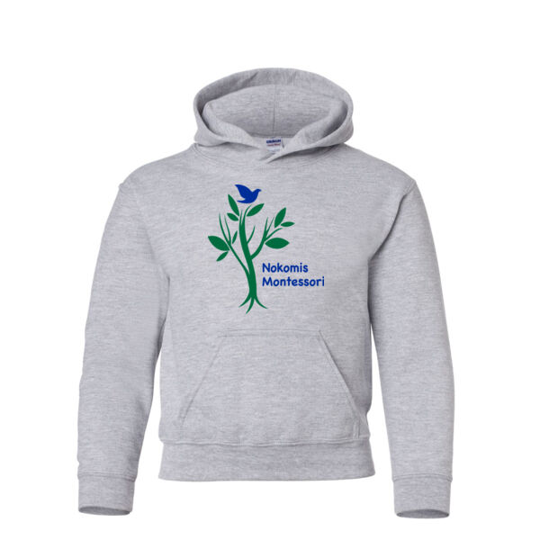 Gildan - Heavy Blend™ Youth Hooded Sweatshirt - Printed Logo Thumbnail