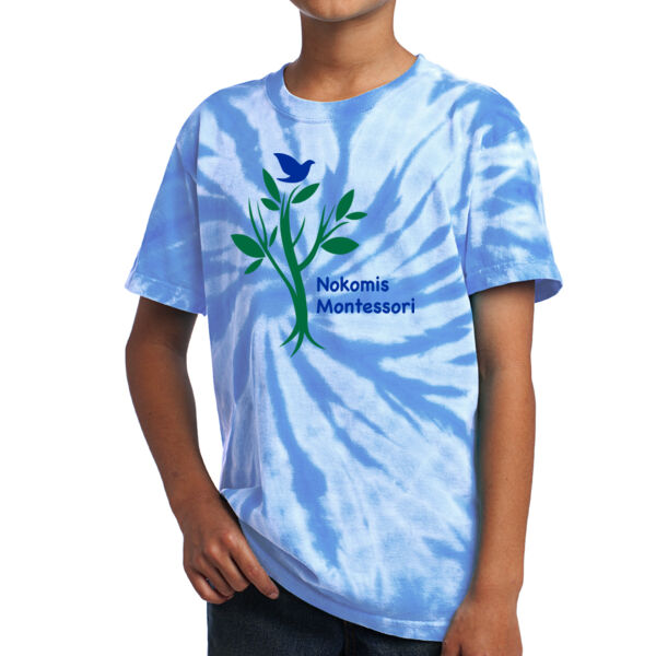 Port & Company® - Youth Tie-Dye Tee - Printed Logo Thumbnail