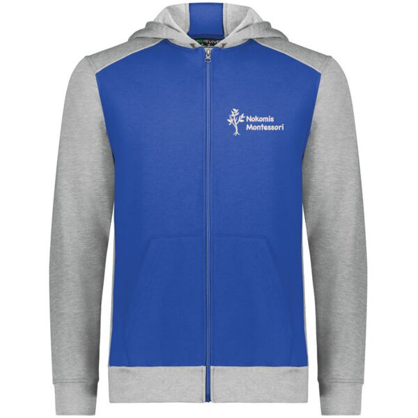 Augusta - Three-Season Fleece Full Zip Hoodie - Embroidered Logo Thumbnail