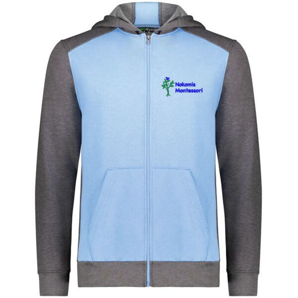 Augusta - Three-Season Fleece Full Zip Hoodie - Embroidered Logo Thumbnail