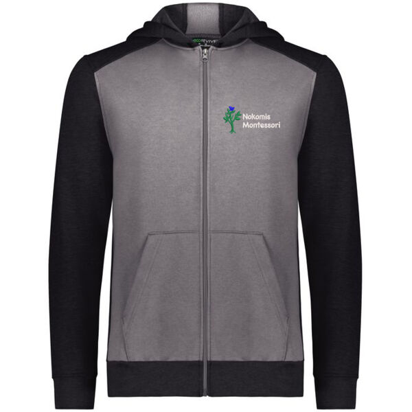 Augusta - Three-Season Fleece Full Zip Hoodie - Embroidered Logo Thumbnail