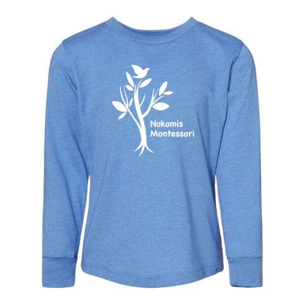 BELLA + CANVAS - Toddler Jersey Long Sleeve Tee - Printed Logo Thumbnail