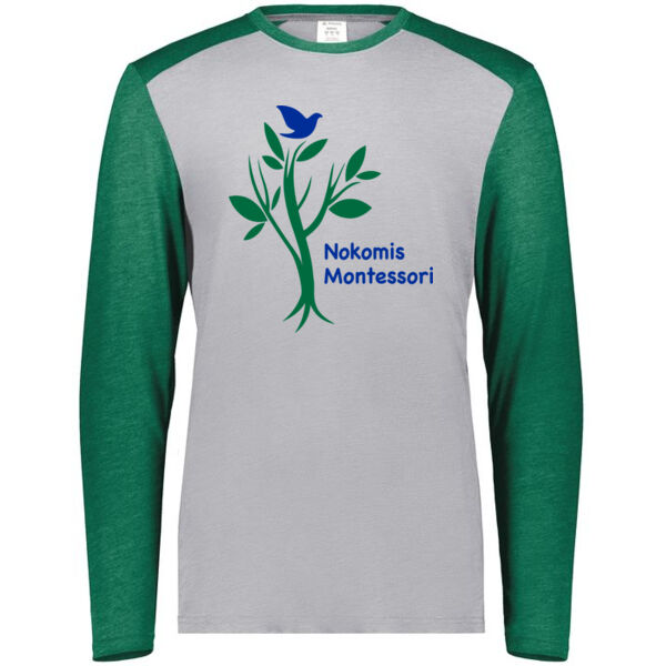 Augusta - Youth Gameday Vintage Long Sleeve Tee - Printed Logo Thumbnail