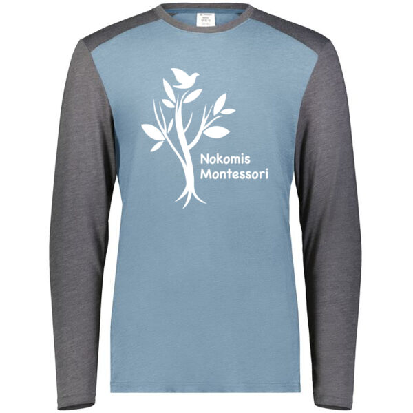 Augusta - Youth Gameday Vintage Long Sleeve Tee - Printed Logo Thumbnail